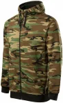 Camouflage-sweatshirt voor heren, camouflage bruin