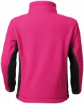 Contrasterend fleecejack voor kinderen, purper Contrasterend fleecejack voor kinderen, purper