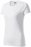 Dames eenvoudig T-shirt, witte