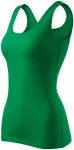Dames singlet, gras groen