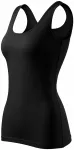 Dames singlet, zwart