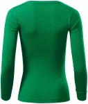 Dames T-shirt met lange mouwen, gras groen Dames T-shirt met lange mouwen, gras groen