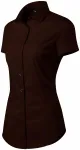 Damesblouse Slim fit, koffie