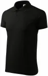 Eenvoudig poloshirt voor heren, zwart