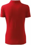 Elegant dames poloshirt, rood