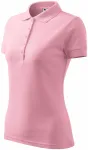 Elegant dames poloshirt, roze