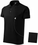 Elegant poloshirt voor heren, zwart