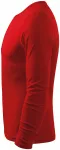 Heren T-shirt met lange mouwen, rood Heren T-shirt met lange mouwen, rood