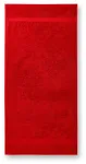 Katoenen zware handdoek, 70x140cm, rood