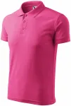 Los poloshirt voor heren, purper