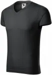 Nauwsluitend T-shirt voor heren, ebbenhout grijs Nauwsluitend T-shirt voor heren, ebbenhout grijs
