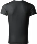 Nauwsluitend T-shirt voor heren, ebbenhout grijs Nauwsluitend T-shirt voor heren, ebbenhout grijs