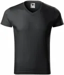 Nauwsluitend T-shirt voor heren, ebbenhout grijs Nauwsluitend T-shirt voor heren, ebbenhout grijs